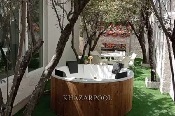 خرید وان جکوزی چهار نفره| وان جکوزی چهار نفره|قیمت وان جکوزی|وان جکوزی چهار نفره مدل جزیره